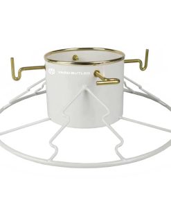 The Perfect Christmas Tree Stand in White and Gold (medium)